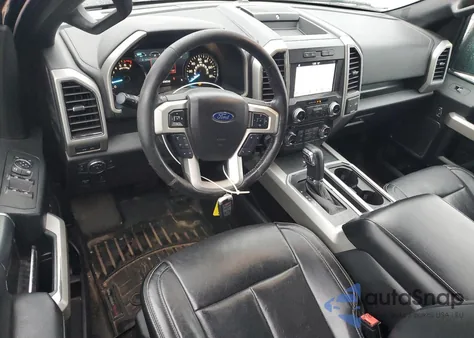 2018 Ford F150 Supercrew из США, поврежденный, VIN 1FTFW1E52JFC96947